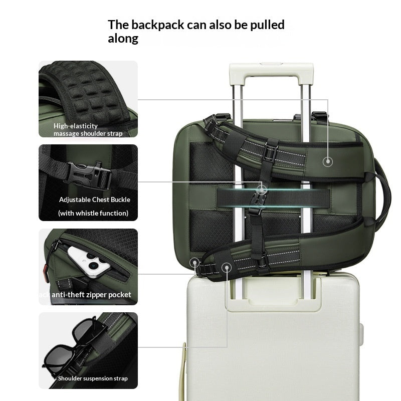 High-Capacity Water-Resistant Expandable Laptop Bag For Business Travel Social Buzz eSIMs