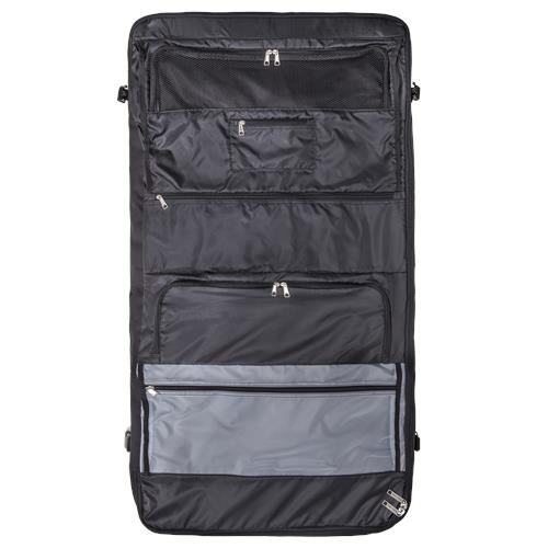 Delsey 45" Deluxe Garment Bag Black Delsey