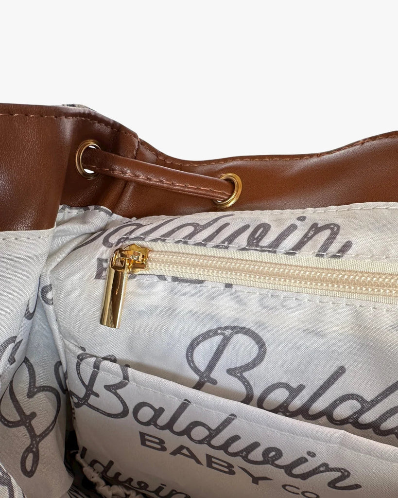 The Morgan Diaper Bag Baldwin Baby Company