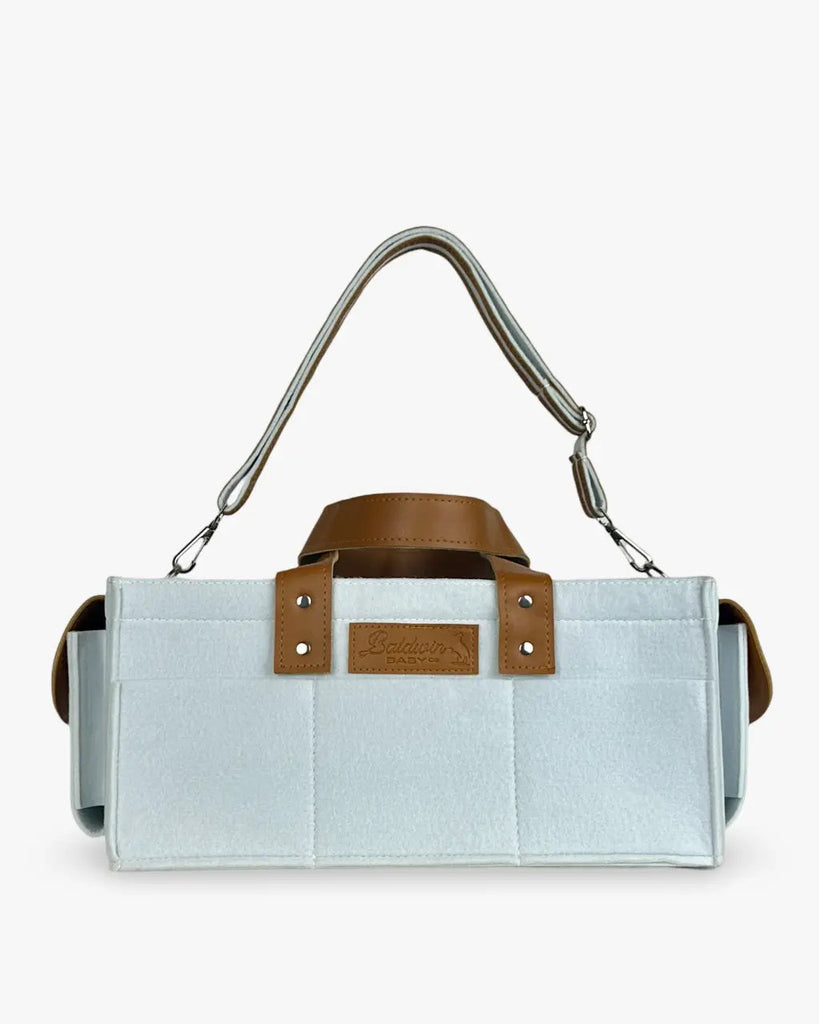 Blue Coral Diaper Caddy Baldwin Baby Company
