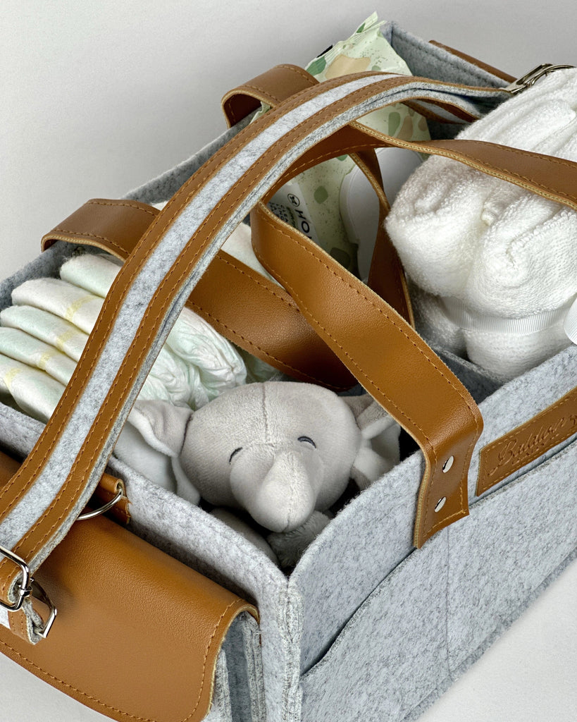 Gulf Mist Diaper Caddy Baldwin Baby Company
