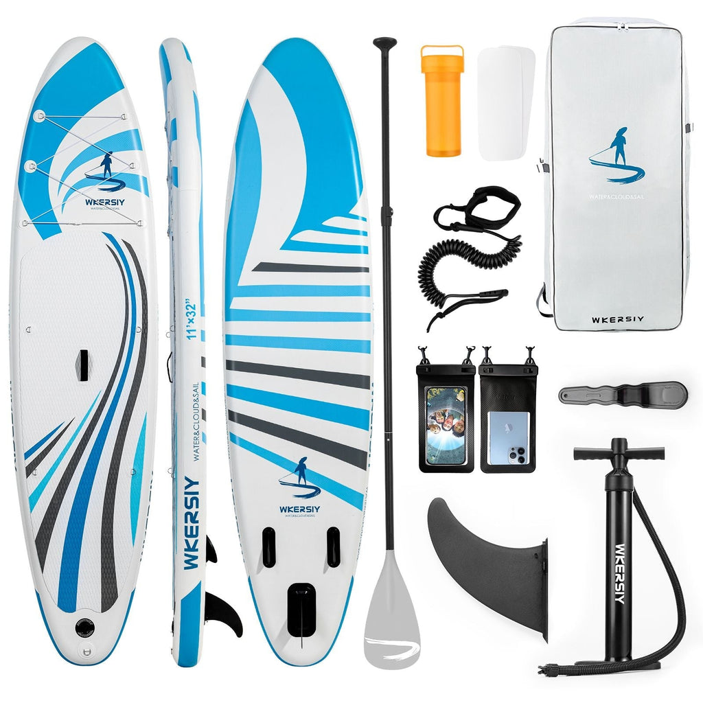 inflatable paddle board 11'  Sup including sup paddle, paddleboard backpack, pump, leash Mercantile Mountain