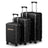 Luggage Expandable Suitcase PC+ABS 3 Piece Set with TSA Lock Spinner Mercantile Mountain