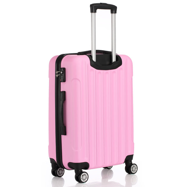 3-in-1 Multifunctional Large Capacity Traveling Storage Suitcase Pink Mercantile Mountain