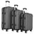 3-in-1 Multifunctional Large Capacity Traveling Storage Suitcase Luggage Set Dark Gray Mercantile Mountain