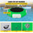 10FT Inflatable Water Trampoline with Ladder – Round Water Bouncer Mercantile Mountain