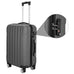 3-in-1 Multifunctional Large Capacity Traveling Storage Suitcase Luggage Set Dark Gray Mercantile Mountain