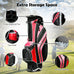Golf Stand Cart Bag with 6-Way Divider Carry Pockets Mercantile Mountain