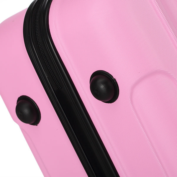 3-in-1 Multifunctional Large Capacity Traveling Storage Suitcase Pink Mercantile Mountain