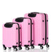 3-in-1 Multifunctional Large Capacity Traveling Storage Suitcase Pink Mercantile Mountain