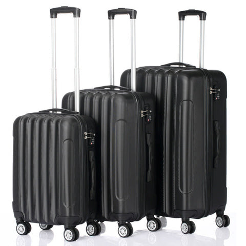3-in-1 Multifunctional Large Capacity Traveling Storage Suitcase Black Mercantile Mountain