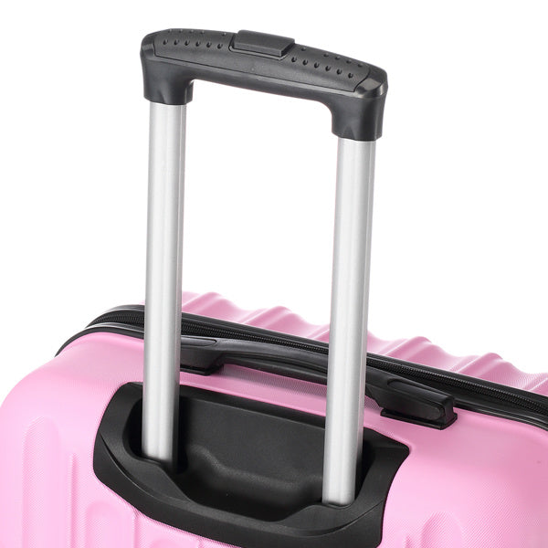 3-in-1 Multifunctional Large Capacity Traveling Storage Suitcase Pink Mercantile Mountain