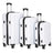 3-in-1 Multifunctional Large Capacity Traveling Storage Suitcase White Mercantile Mountain