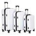 3-in-1 Multifunctional Large Capacity Traveling Storage Suitcase White Mercantile Mountain