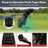 Golf Stand Cart Bag with 6-Way Divider Carry Pockets Mercantile Mountain