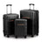 Luggage Expandable Suitcase PC+ABS 3 Piece Set with TSA Lock Spinner Mercantile Mountain