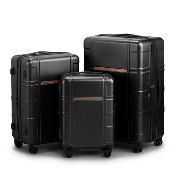 Luggage Expandable Suitcase PC+ABS 3 Piece Set with TSA Lock Spinner Mercantile Mountain