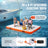 10x8FT Inflatable Floating Dock Platform – Non-Slip Water Raft Mercantile Mountain