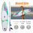 inflatable paddle board 10'6 including sup paddle, paddleboard backpack, pump, leash Mercantile Mountain