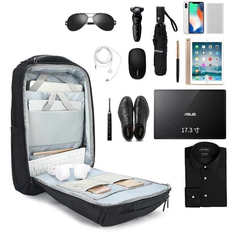 Outdoor Multifunctional Travel Bag Cross-border Waterproof 17-inch Laptop Backpack Social Buzz eSIMs
