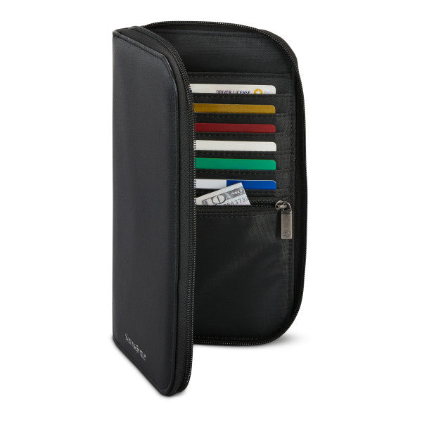 Samsonite RFID Zip Travel Wallet Samsonite