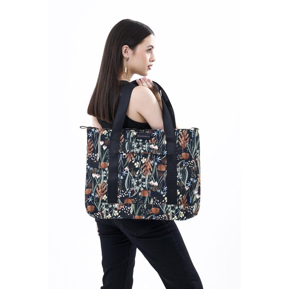 Eco Forest Tote Bag Mizuri Leather