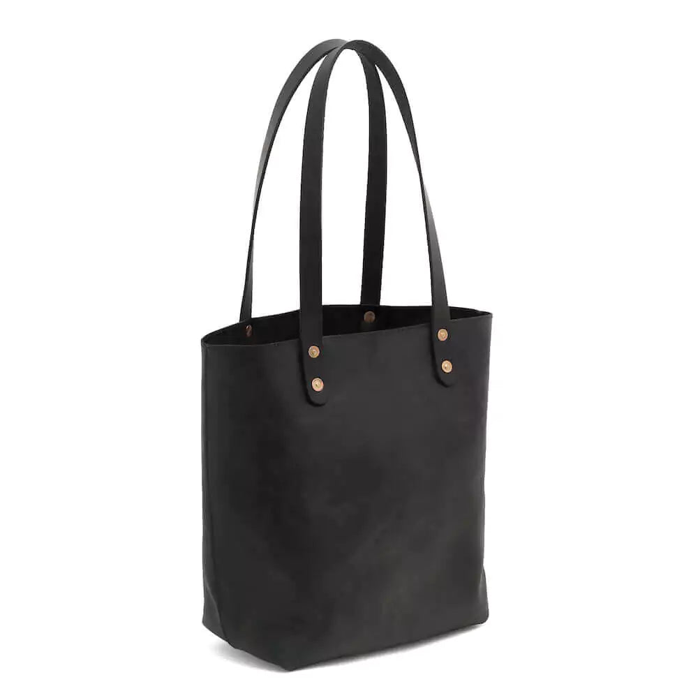 Eden SMALL Leather Tote Bag - Classic Mission Mercantile Leather Goods