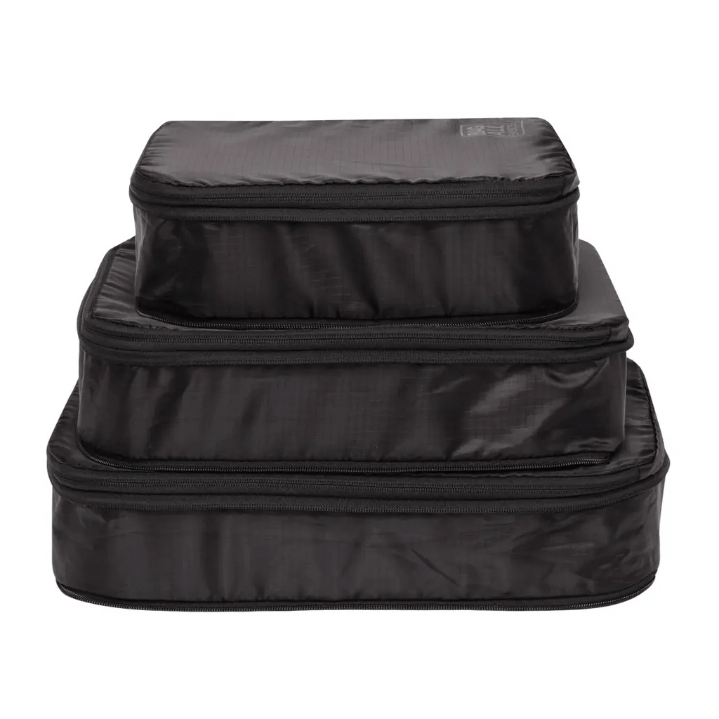 Compression Cubes & Packing Bags Set, 8-pack, Black Bag-all