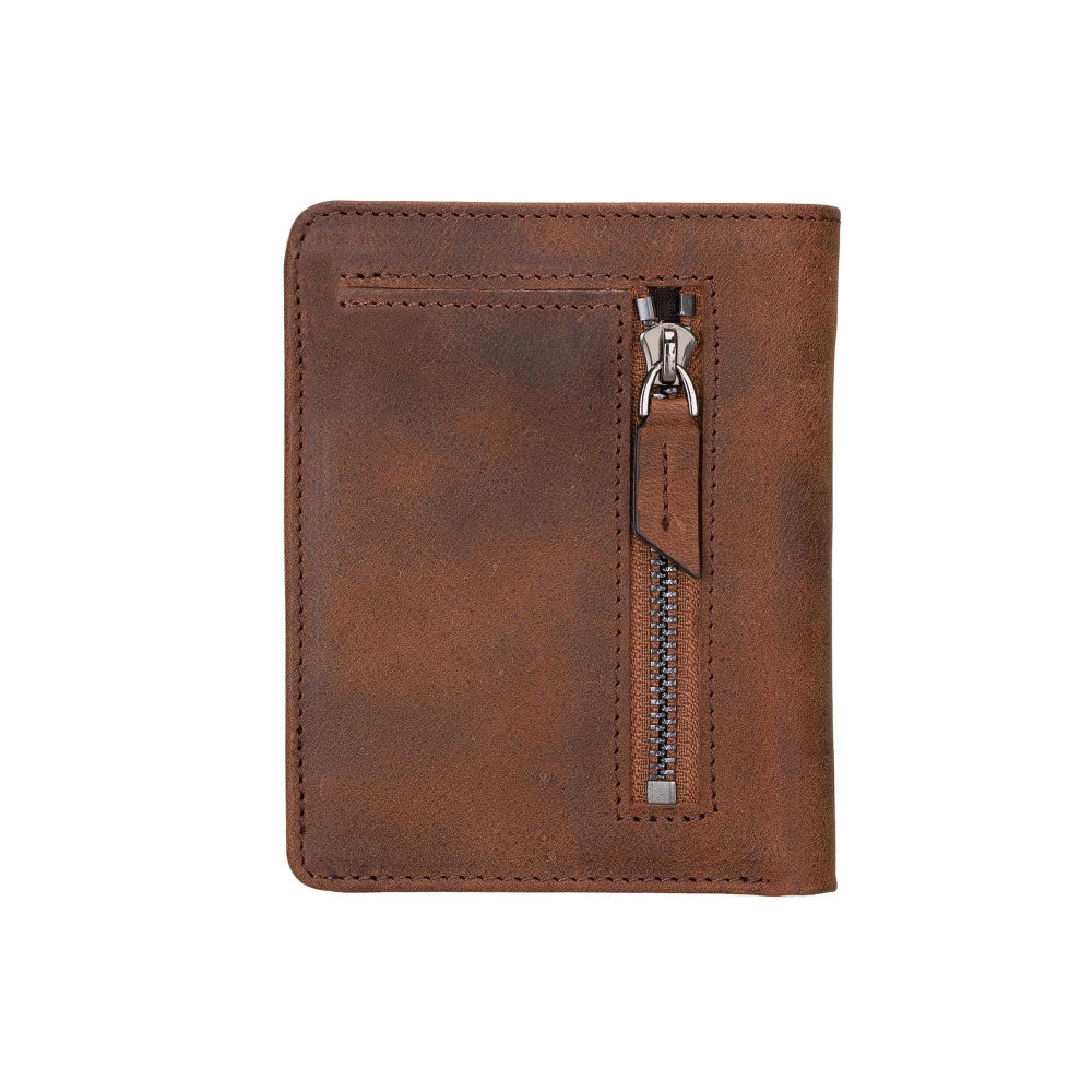 Fabio Leather Men's Wallet with Zipper Mizuri Leather