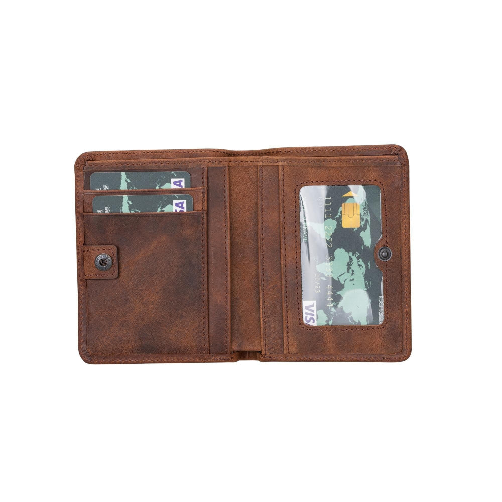 Fabio Leather Men's Wallet with Zipper Mizuri Leather