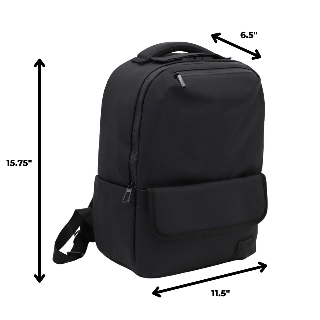 FireBar Labs Smell Proof Adventure Backpack w/USB-C Fast Charge Port - Hidden Lock Safely Fashion Powered by FireBar Labs