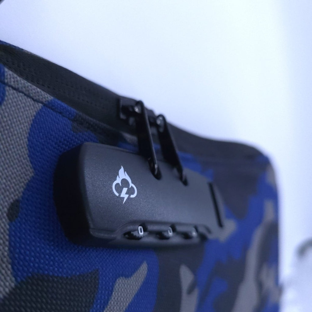 FireBar Labs Smell Proof Cross Body Bag - Hidden Lock Safely Fashion Powered by FireBar Labs