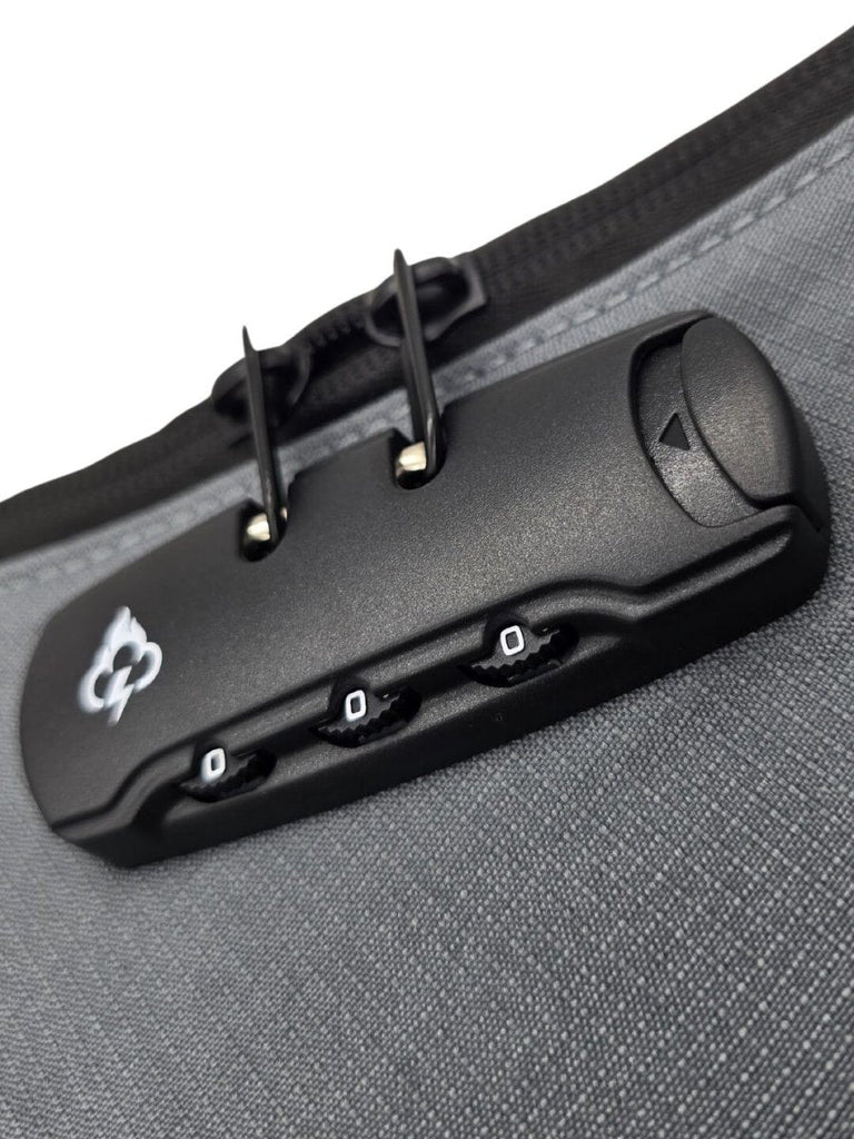 FireBar Labs Smell Proof Cross Body Bag - Hidden Lock Safely Fashion Powered by FireBar Labs