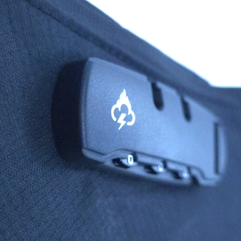 FireBar Labs Smell Proof Cross Body Bag - Hidden Lock Safely Fashion Powered by FireBar Labs