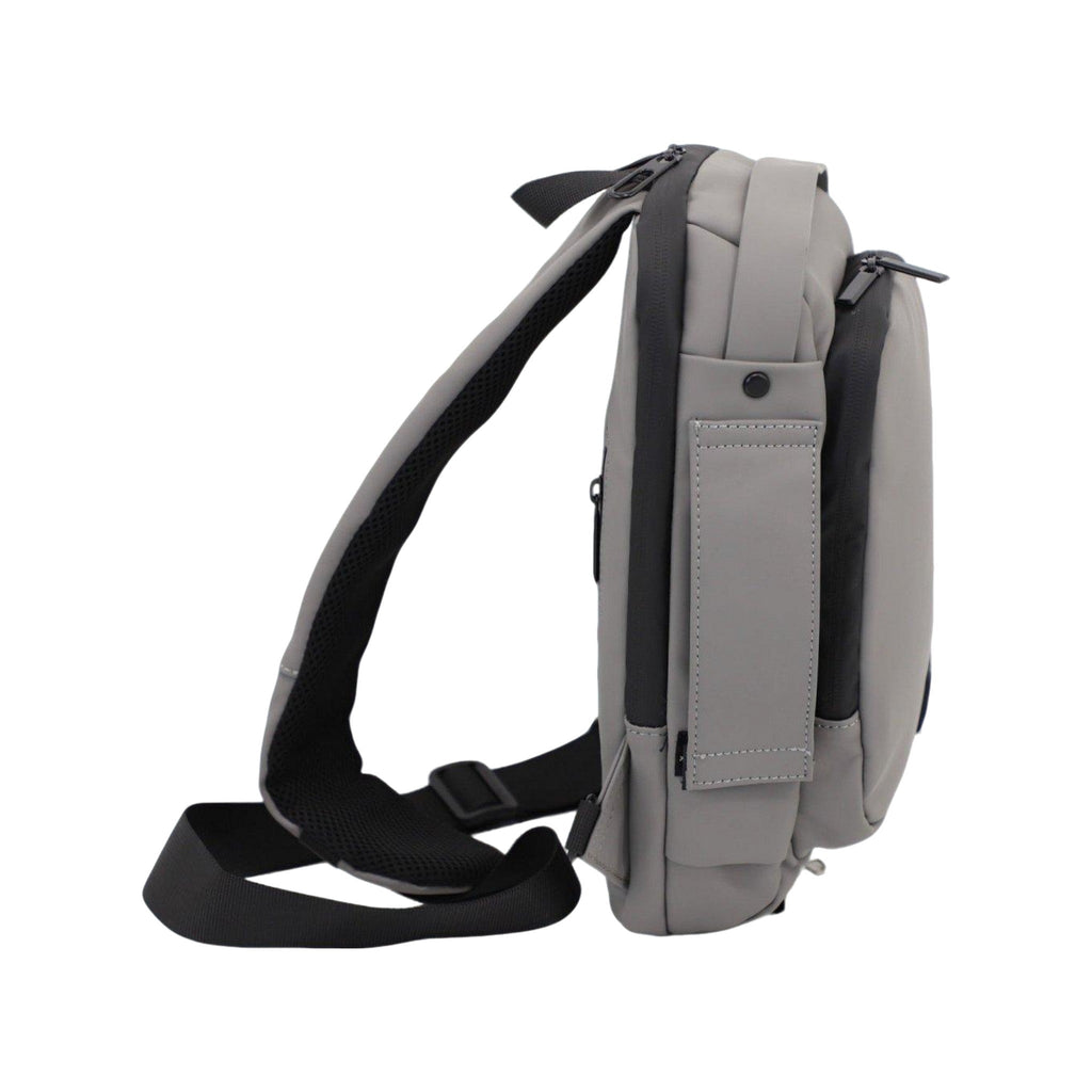 FireBar Labs Smell Proof Executive Tech Cross Body w/USB-C Fast Charge Port - Hidden Lock Safely Fashion Powered by FireBar Labs