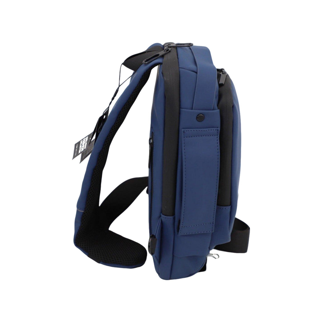 FireBar Labs Smell Proof Executive Tech Cross Body w/USB-C Fast Charge Port - Hidden Lock Safely Fashion Powered by FireBar Labs