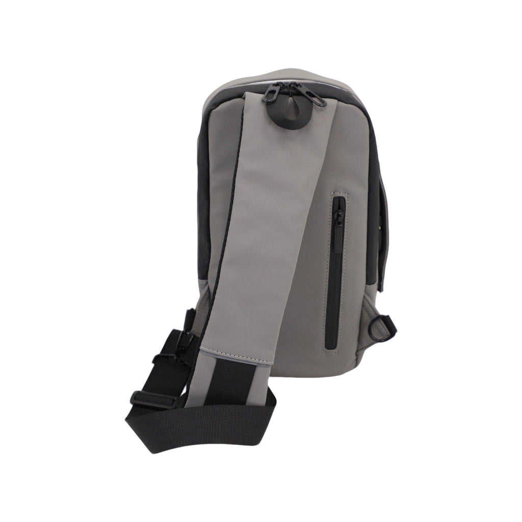 FireBar Labs Smell Proof Executive Tech Cross Body w/USB-C Fast Charge Port - Hidden Lock Safely Fashion Powered by FireBar Labs