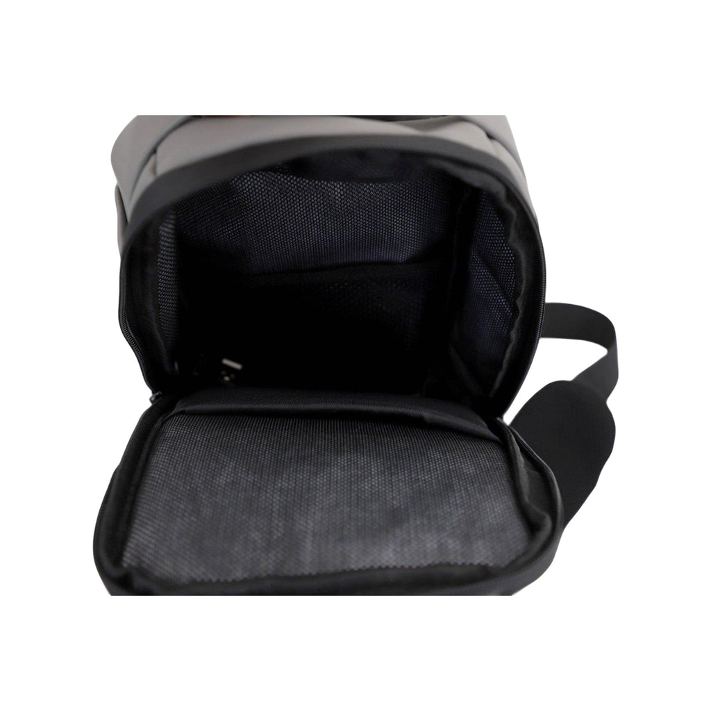 FireBar Labs Smell Proof Executive Tech Cross Body w/USB-C Fast Charge Port - Hidden Lock Safely Fashion Powered by FireBar Labs