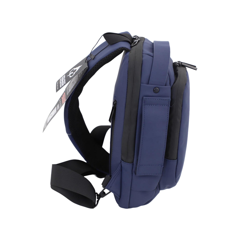 FireBar Labs Smell Proof Executive Tech Cross Body w/USB-C Fast Charge Port - Hidden Lock Safely Fashion Powered by FireBar Labs