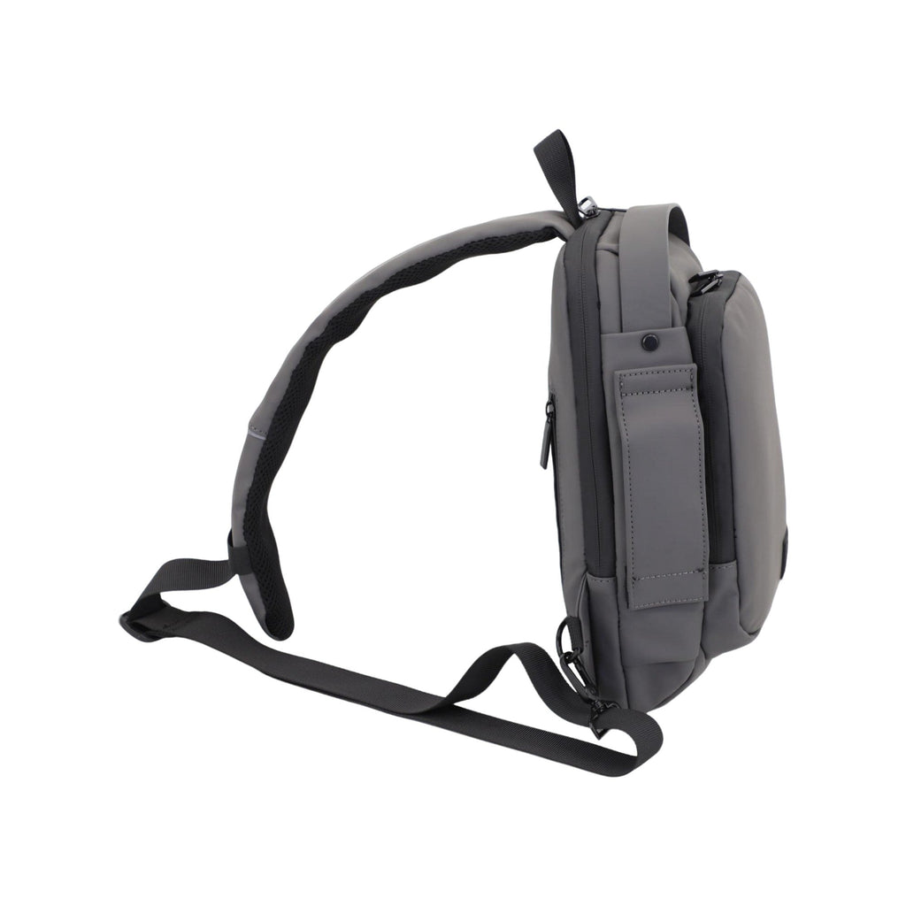 FireBar Labs Smell Proof Executive Tech Cross Body w/USB-C Fast Charge Port - Hidden Lock Safely Fashion Powered by FireBar Labs