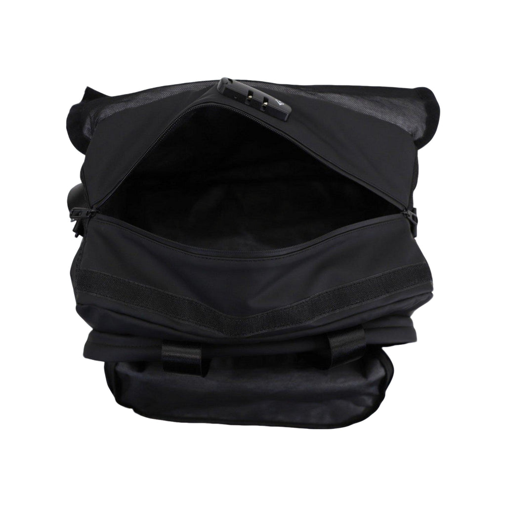 FireBar Labs Smell Proof Executive Hybrid Duffle Bag Backpack w/USB-C Fast Charge Port - Hidden Lock Safely Fashion Powered by FireBar Labs