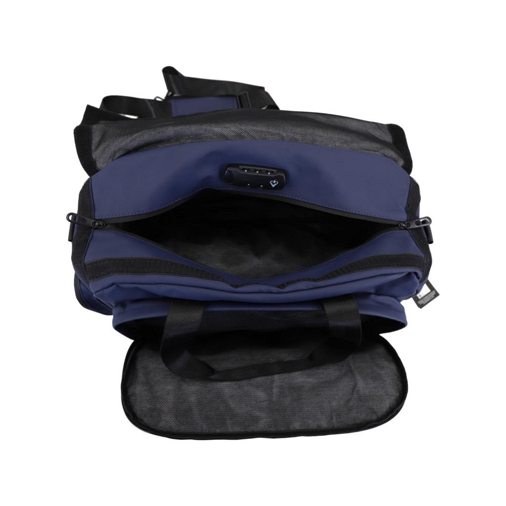 FireBar Labs Smell Proof Executive Hybrid Duffle Bag Backpack w/USB-C Fast Charge Port - Hidden Lock Safely Fashion Powered by FireBar Labs