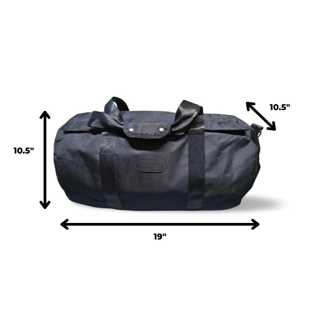 FireBar Labs Smell Proof Max Duffle Bag - Hidden Lock Safely Fashion Powered by FireBar Labs