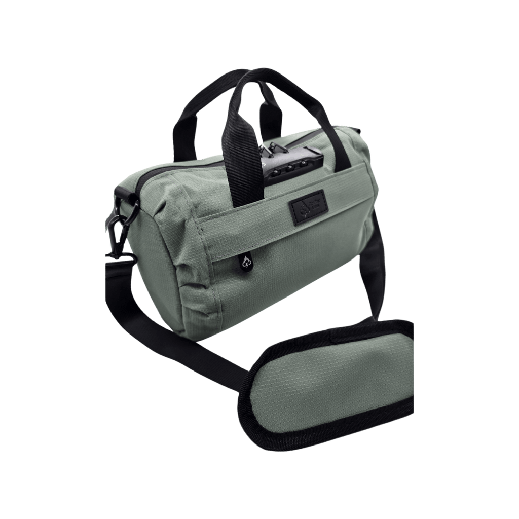 FireBar Labs Smell Proof Mini Duffle Bag - Lockable Safely Fashion Powered by FireBar Labs