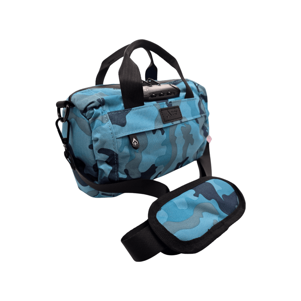 FireBar Labs Smell Proof Mini Duffle Bag - Lockable Safely Fashion Powered by FireBar Labs