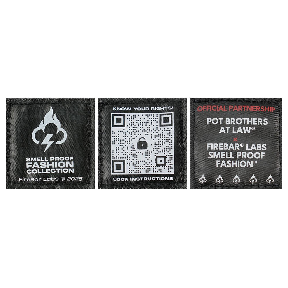 Essential Tactical Sling Bag - Smell Proof + Hidden Lock (FireBar Labs x PBAL) Safely Fashion Powered by FireBar Labs