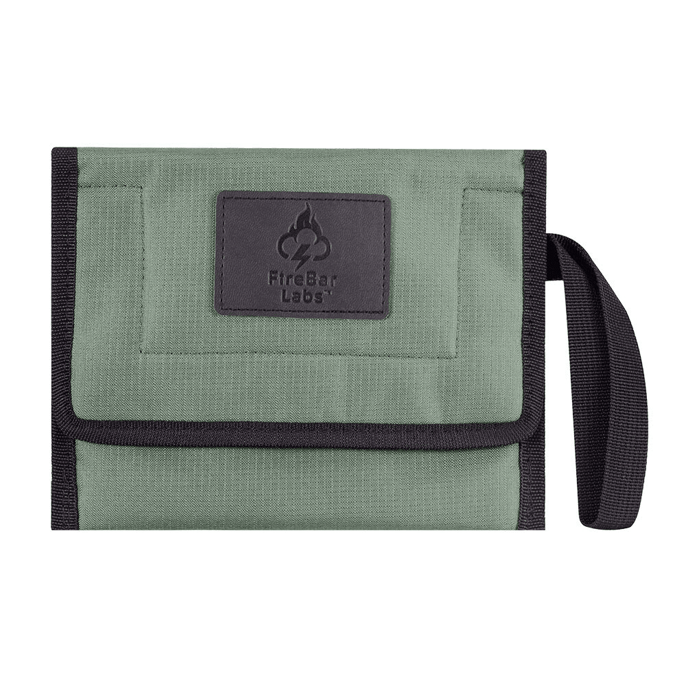 FireBar Labs Smell Proof Travel Wallet - Hidden Lock Safely Fashion Powered by FireBar Labs