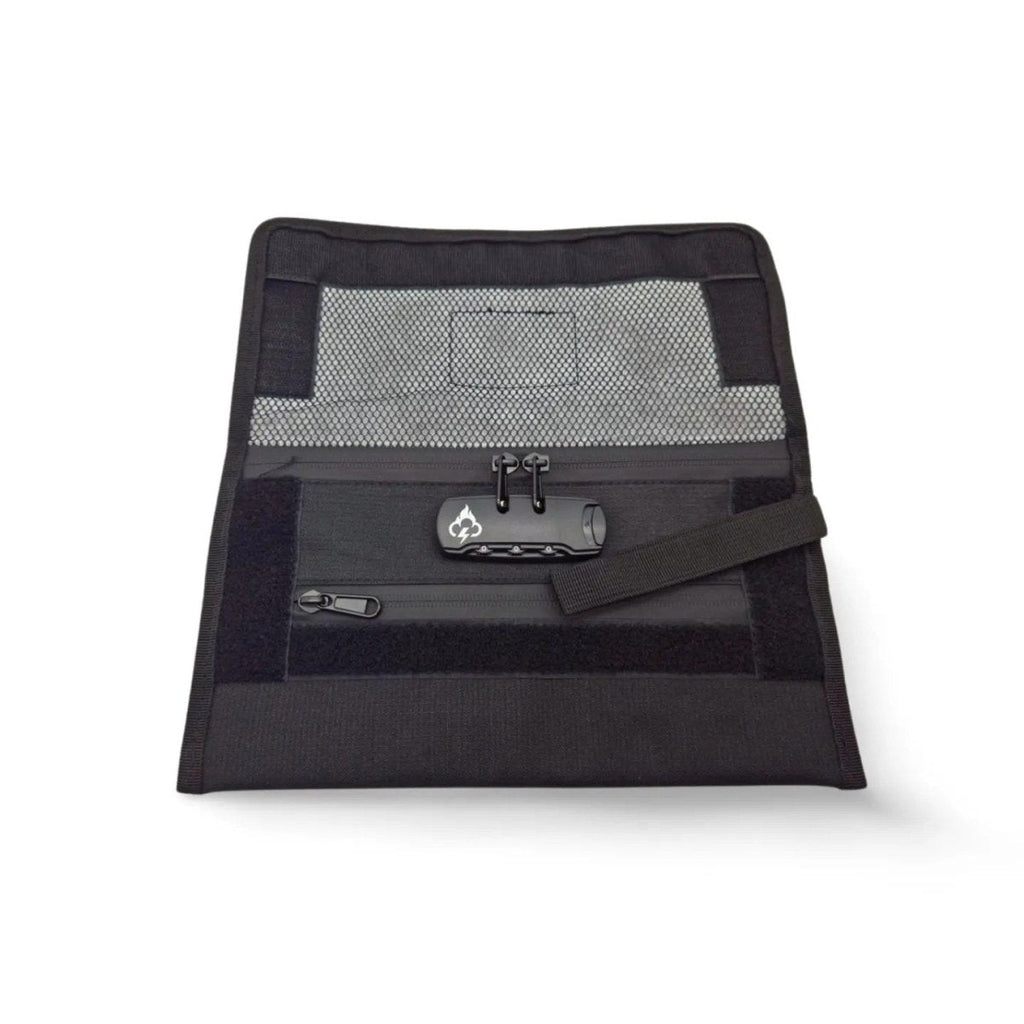 FireBar Labs Smell Proof Travel Wallet - Hidden Lock Safely Fashion Powered by FireBar Labs