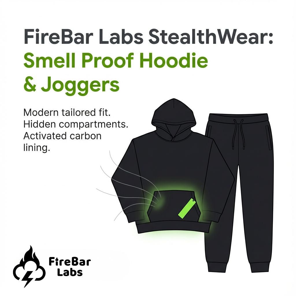 StealthWear Secret Smell Proof Apparel Safely Fashion Powered by FireBar Labs