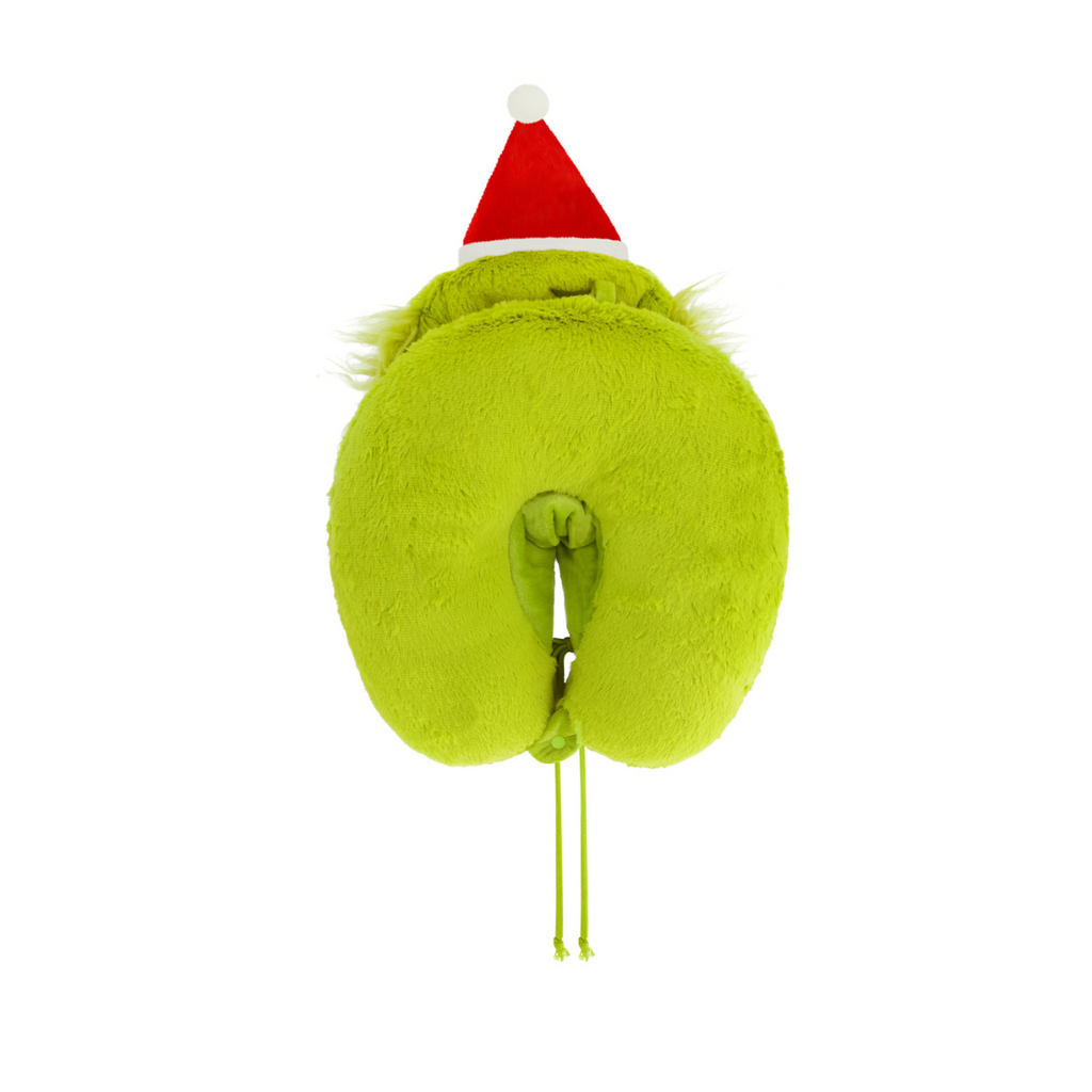 Grinch Santa Hat Hoodie Neck Pillow Ful Luggage